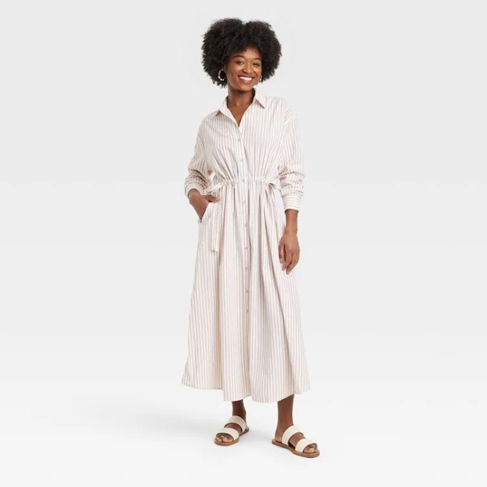 NWT Universal Thread Striped Maxi Dress